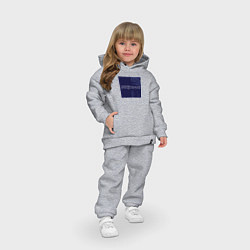 Детский костюм оверсайз Midjourney neiro, цвет: меланж — фото 2