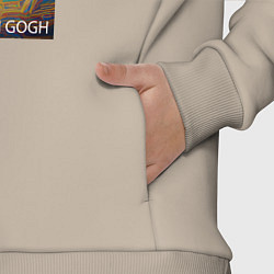 Детский костюм оверсайз Vincent Van Gogh - автопортрет - нейросеть, цвет: миндальный — фото 2