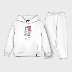 Детский костюм оверсайз Lia - pulp fiction, цвет: белый