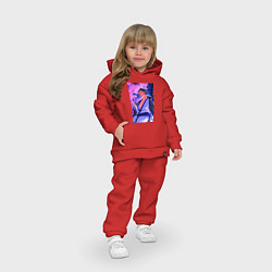 Детский костюм оверсайз Зоро красавец, цвет: красный — фото 2
