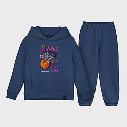Детский костюм оверсайз LA Lakers Kobe, цвет: тёмно-синий