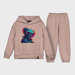 Детский костюм оверсайз Коала в очках