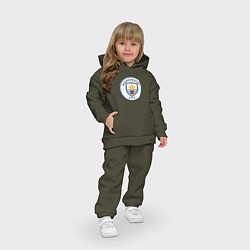 Детский костюм оверсайз Manchester City FC, цвет: хаки — фото 2