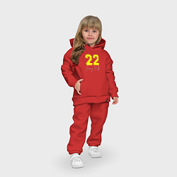 Детский костюм оверсайз Джимми Батлер, цвет: красный — фото 2