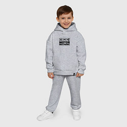 Детский костюм оверсайз Mechanic, цвет: меланж — фото 2