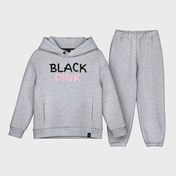 Детский костюм оверсайз Граффити BlackPink