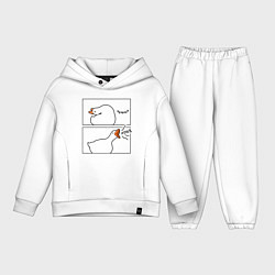 Детский костюм оверсайз Орущий гусь