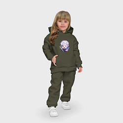 Детский костюм оверсайз Миленький Астарион - Балдурс Гейт 3, цвет: хаки — фото 2