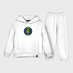 Детский костюм оверсайз Inter sport fc, цвет: белый