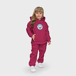 Детский костюм оверсайз Манчестер, цвет: маджента — фото 2