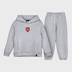 Детский костюм оверсайз Arsenal fc sport club, цвет: меланж