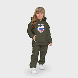 Детский костюм оверсайз 38 регион Иркутская область, цвет: хаки — фото 2