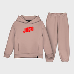 Детский костюм оверсайз Judo red