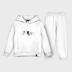 Детский костюм оверсайз Душнилка пляшушие буквы