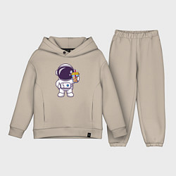 Детский костюм оверсайз Space drink