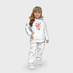 Детский костюм оверсайз Узорхаос, цвет: белый — фото 2
