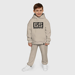 Детский костюм оверсайз Босяк style autority edition, цвет: миндальный — фото 2