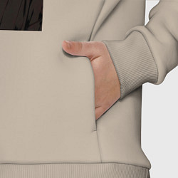 Детский костюм оверсайз Магическая битва Тогэ Инумаки, цвет: миндальный — фото 2