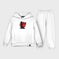 Детский костюм оверсайз Самурайская лиса