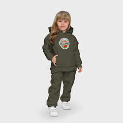 Детский костюм оверсайз Belarus, цвет: хаки — фото 2