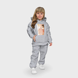 Детский костюм оверсайз Монолог фармацевта Маомао арт, цвет: меланж — фото 2