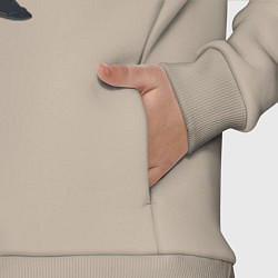 Детский костюм оверсайз Столп Тумана Муичиро Токито Клинок рассекающий дем, цвет: миндальный — фото 2