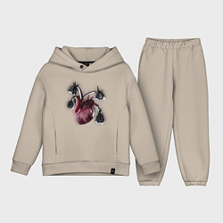 Детский костюм оверсайз Увядшее сердце