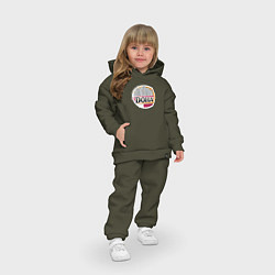 Детский костюм оверсайз Доха, цвет: хаки — фото 2