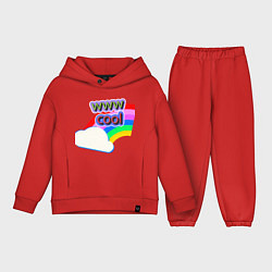 Детский костюм оверсайз Rainbow Vibes