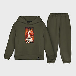 Детский костюм оверсайз Michael Jackson in the red jacket, цвет: хаки