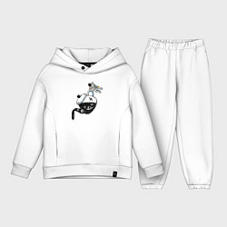 Детский костюм оверсайз Космический чай