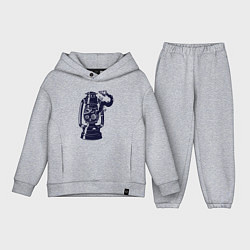 Детский костюм оверсайз Космическая керосиновая лампа