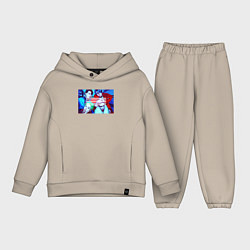 Детский костюм оверсайз Big Bang в ярких образах K-pop