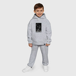 Детский костюм оверсайз Звёздные войны Дарт вейдер, цвет: меланж — фото 2