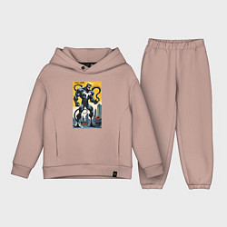 Детский костюм оверсайз Trump-Venom superhero - ai art fantasy