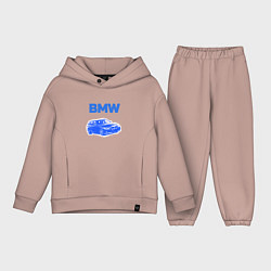 Детский костюм оверсайз Blue bmw