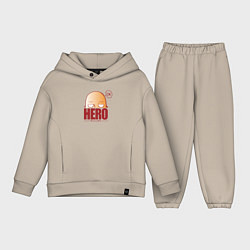 Детский костюм оверсайз Ванпанч герой hero