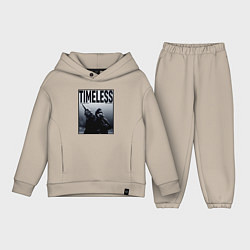 Детский костюм оверсайз Timeless, цвет: миндальный