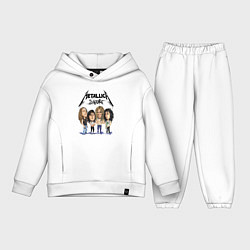 Детский костюм оверсайз Metallica juniors - cartoon, цвет: белый