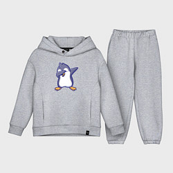 Детский костюм оверсайз Dab penguin