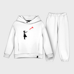 Детский костюм оверсайз Девочка и топор