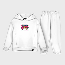 Детский костюм оверсайз Геймер в стиле граффити