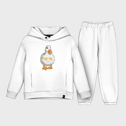 Детский костюм оверсайз Милая смущенная уточка гусь мем