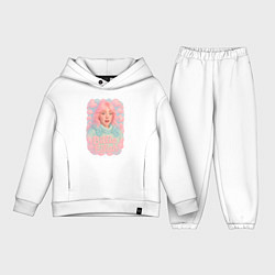 Детский костюм оверсайз Билли Айлиш в розовыми волосами