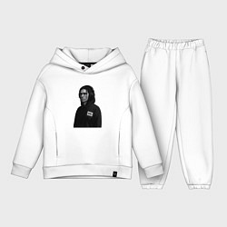 Детский костюм оверсайз Bones в капюшоне с наушниками