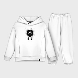 Детский костюм оверсайз Нейт Диас в черной краске