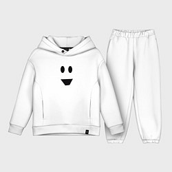 Детский костюм оверсайз Я привидение, цвет: белый