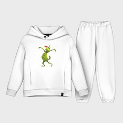 Детский костюм оверсайз Гринч в предвкушении нового года