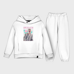 Детский костюм оверсайз Depeche Mode 80s Dave, цвет: белый