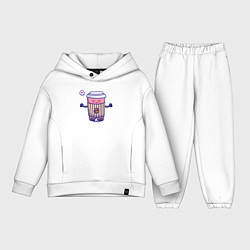 Детский костюм оверсайз Coffee relax